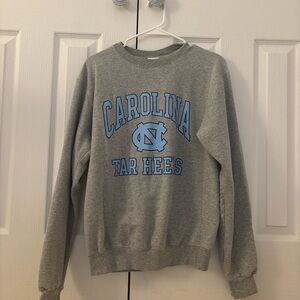 Gray Carolina Tar Heels Sweater